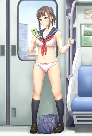 【露出狂】公共の場や公衆の面前で痴態を晒す変態女子！ その32