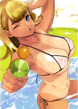 【日焼け】真夏の太陽にこんがり焦がされた美少女画像くれ その17