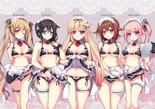 【※勃起不可避】メイドの美少女画像がヤバスギクンwwwwwwwwww【二次画像】