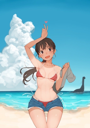 【日焼け】真夏の太陽にこんがり焦がされた美少女画像くれ その11