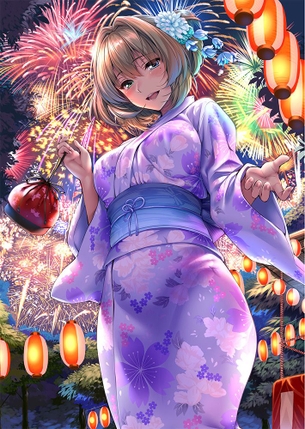 【浴衣】夏の思い出がよみがえる浴衣姿女の子 その8