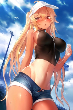 【日焼け】真夏の太陽にこんがり焦がされた美少女画像くれ その12