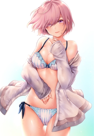 【二次】Fate/Grand Orderのシールダー、マシュ・キリエライトちゃんのちょいエロな画像まとめ！No.08【20枚】