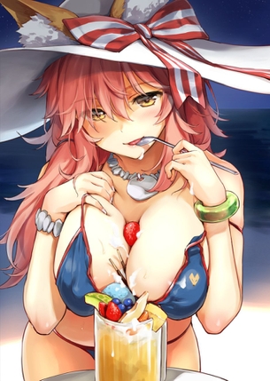 【二次エロ】Fate/Grand Order(Fate/EXTRA)、キャス狐こと玉藻の前のみこーんな画像まとめ！No.04【20枚】