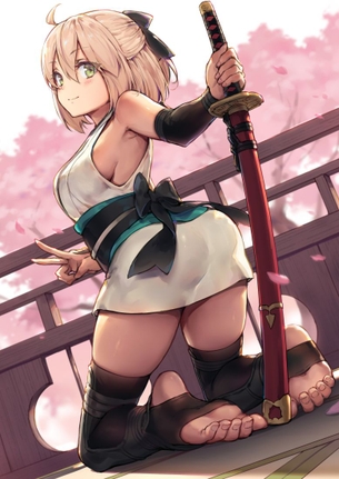 【二次エロ】Fate/Grand Order、桜セイバーこと沖田総司ちゃんの画像まとめ！No.04【20枚】