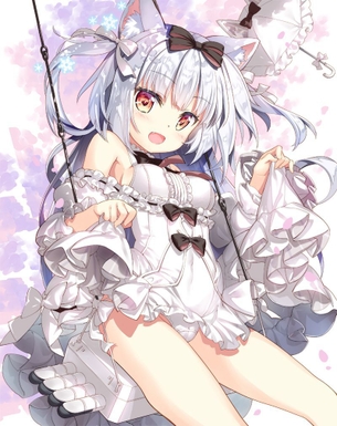【銀髪】白く輝く銀髪の美少女画像貼ってくれ その3