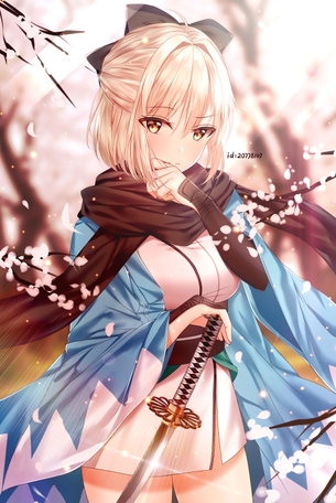 【二次エロ】Fate/Grand Order、桜セイバーこと沖田総司ちゃんの画像まとめ！No.05【20枚】