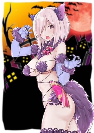 【二次画像】Fate/Grand Orderのデンジャラス・ビーストことマシュ・キリエライトのドスケベ礼装まとめ！No.05【20枚】