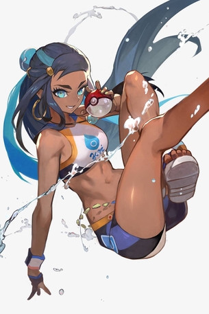 【二次エロ】ポケットモンスター ソード・シールドの褐色肌ジムリーダー、ルリナさんの画像まとめNo.01【20枚】