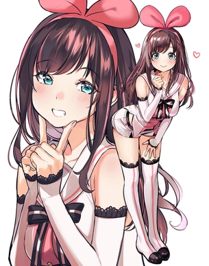 【二次】世界初(自称)のバーチャルYoutuber、キズナアイちゃんのえっちな画像まとめ！No.01【20枚】