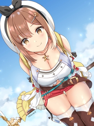 【二次エロ】ライザのアトリエ、ライザリン・シュタウトちゃんのムチムチふともも画像まとめNo.06【20枚】