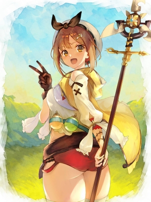 【二次エロ】ライザのアトリエ、ライザリン・シュタウトちゃんのムチムチふともも画像まとめNo.02【20枚】