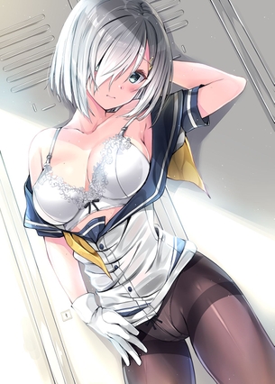【二次】艦これ（艦隊これくしょん）、乳風こと浜風ちゃんのおっぱいエロ画像まとめ！No.29【20枚】