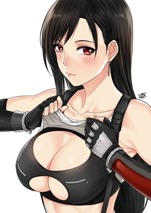 【二次エロ】FINAL FANTASY VII、ティファ・ロックハートのリメイクされたエッチな画像まとめNo.01【20枚】