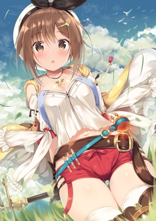 【二次エロ】ライザのアトリエ、ライザリン・シュタウトちゃんのムチムチふともも画像まとめNo.01【20枚】