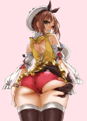 【二次エロ】ライザのアトリエ、ライザリン・シュタウトちゃんのムチムチふともも画像まとめNo.03【20枚】