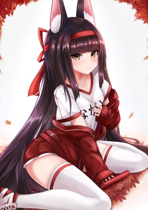【エロ画像】可愛い長門の画像を集めてみたが、エロすぎだろ・・・(アズールレーン)