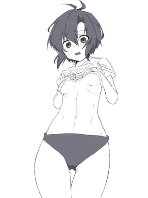 胸チラの二次エロ画像まとめ
