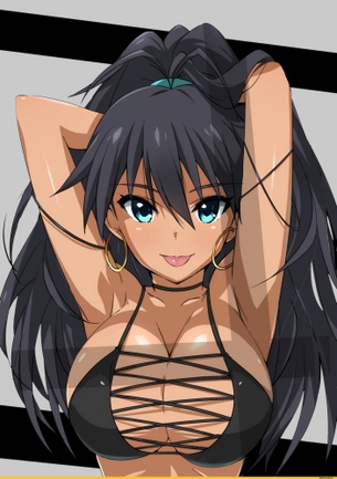 ポニーテール画像で今夜もイチャラブ妄想！「やっ♥ダメェ♥そこぉ♥そこいじめないでぇ♥」
