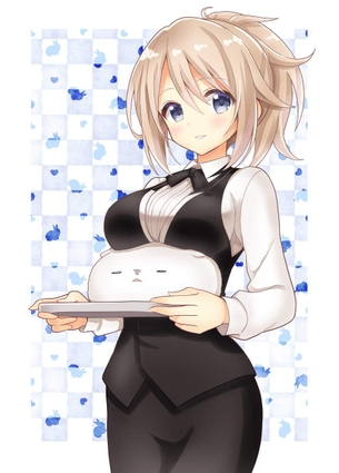 【ご注文はうさぎですか？】青山ブルーマウンテンの可愛いHな二次エロ画像