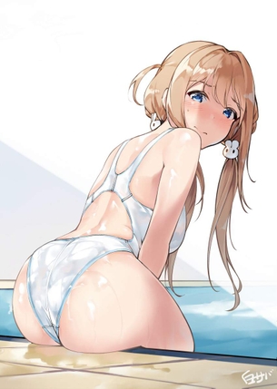 競泳水着のあんな姿やこんな姿をじっくりまじまじと堪能したい