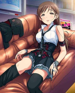 【エロ画像】アイドルマスター 新田美波と漫画みたいなHがしたくなる抜きヌキ二次エロ画像