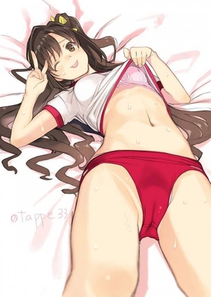 【エロ画像】アイドルマスターのエロコスプレの参考にしたくなる島村卯月のキャラクター画像
