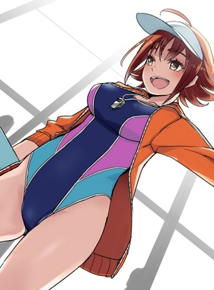 競泳水着のエロ画像なんです！