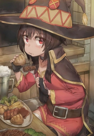 【この素晴らしい世界に祝福を！】めぐみんのイキ顔になってるドエロい抜ける画像