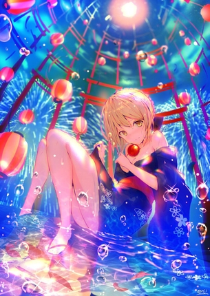【浴衣】夏まつりが中止になったので浴衣姿の女の子の画像ください