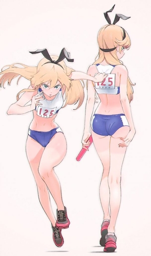 体操服・ブルマの二次エロ画像でいい夢みましょ♪