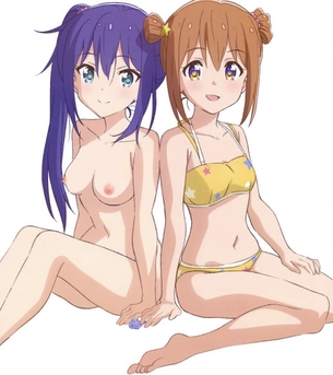 乳首の二次エロ画像