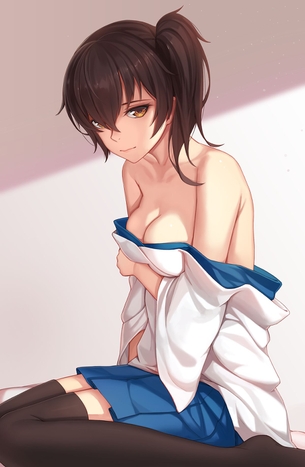 【二次】艦これ（艦隊これくしょん）のクール正規空母、加賀さんのエロ画像まとめ！No.03【20枚】