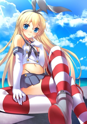 【二次】艦これ（艦隊これくしょん）の駆逐艦、ぜかましこと島風ちゃんのエロ画像まとめ！No.02【18枚】