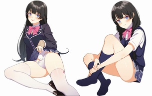 たくし上げの画像下さい！