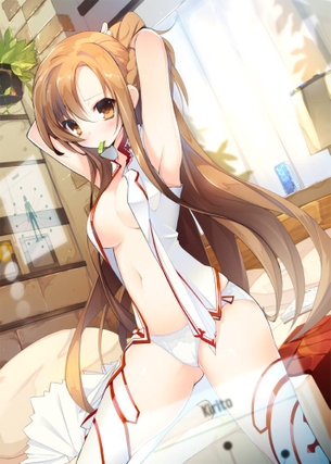 結城明日奈のどエロい二次エロ画像がいっぱいおっぱい！【ソードアート・オンライン】
