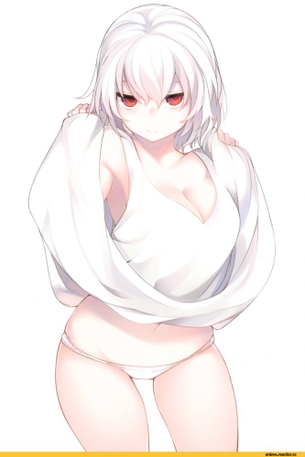 たくし上げの二次フェチ画像。