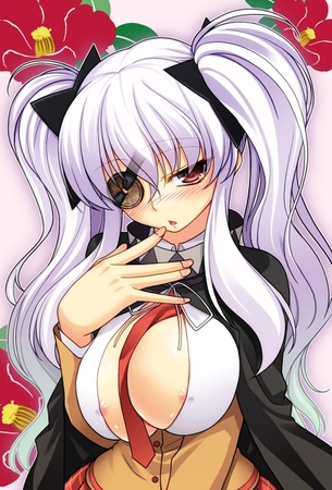 【エロ画像】閃乱カグラ 柳生と漫画みたいなHがしたくなる抜きヌキ二次エロ画像