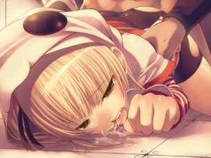 陵辱されておまんこをオナホとして使われてる女の子が可愛すぎるレイプ二次元エロ画像