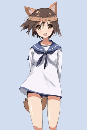 【ストライクウィッチーズ】宮藤芳佳のかっこいい・かわいい二次エロ画像