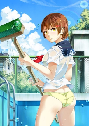 スマホの壁紙に使えそうなスク水の画像