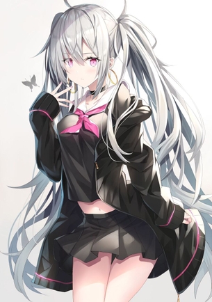 【銀髪】煌めく白髮が美しい銀髪美少女の画像集 その2