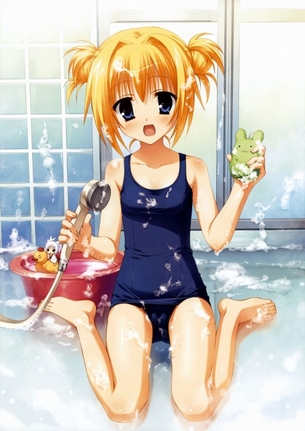 【※勃起不可避】スク水の美少女画像がヤバスギクンwwwwwwwwww【二次画像】