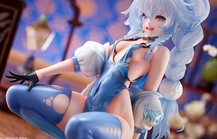 『ドールズフロントライン』PA-15のめちゃエロチャイナドレスの丸見えなエロフィギュア！