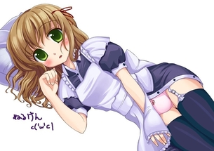 ガーターベルト装備！こっちからしたら誘ってるようにしか見えない二次元エロ画像