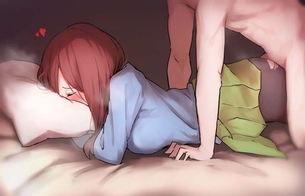 【五等分の花嫁】こんな超絶エッロエロな三玖の抜ける二次エロ画像があったのか？！