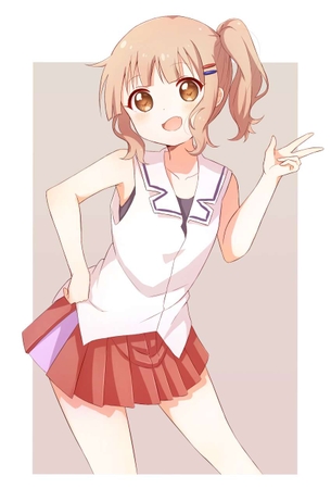 【ゆるゆり】大室櫻子がオナニーしているのを想像して即抜き二次エロ画像