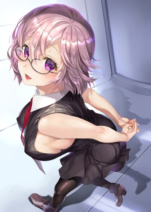 【2次】メガネをかけた女の子のエロ画像その22