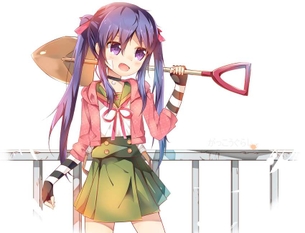 恵飛須沢胡桃のオナニー姿を想像するだけでめっちゃ抜けるエロ画像【がっこうぐらし！】