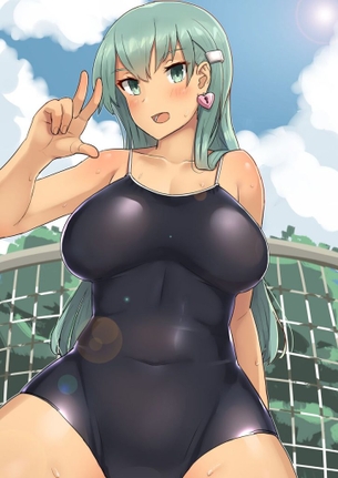 スク水画像で今夜もイチャラブ妄想！「やっ♥ダメェ♥そこぉ♥そこいじめないでぇ♥」